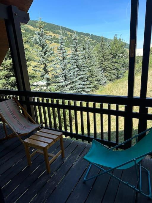 Duplex Avec Belle Terrasse Au Pied Des Pistes Appartement Vars  Buitenkant foto