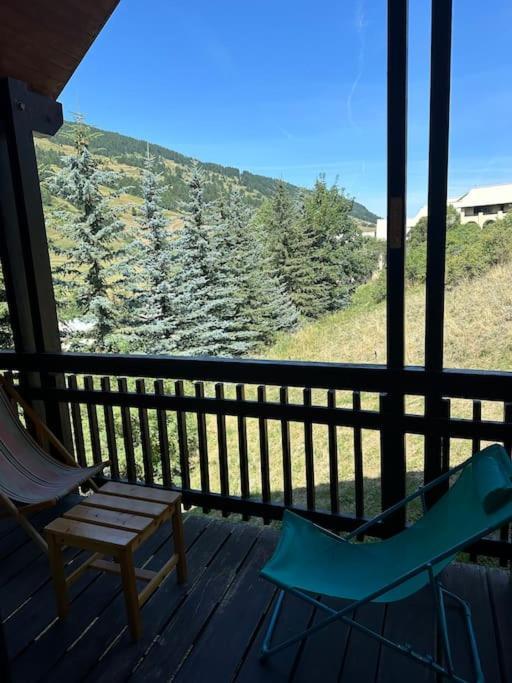 Duplex Avec Belle Terrasse Au Pied Des Pistes Appartement Vars  Buitenkant foto